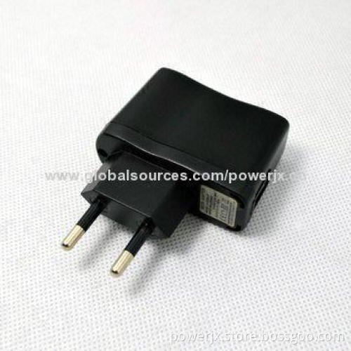 Professional manufacturer American and European 2P Plug Wall Adapter 5V 1A
